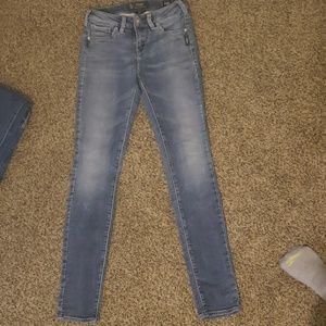 Silver AIKO Skinny Jean Jeggings